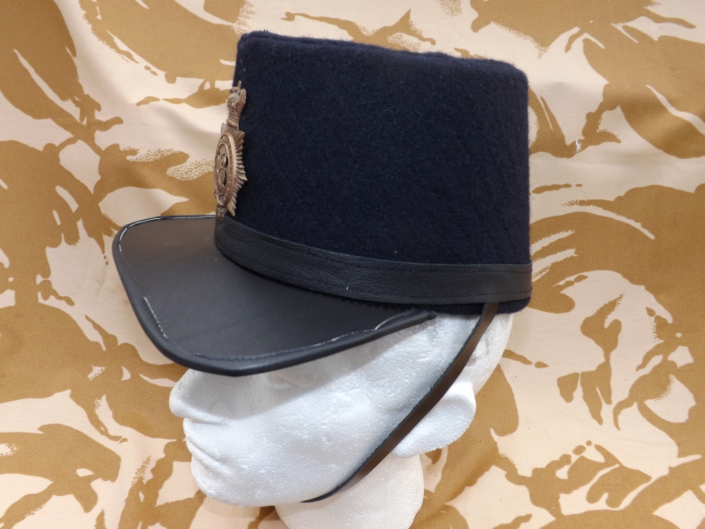 1861 Quilted Shako 002.JPG